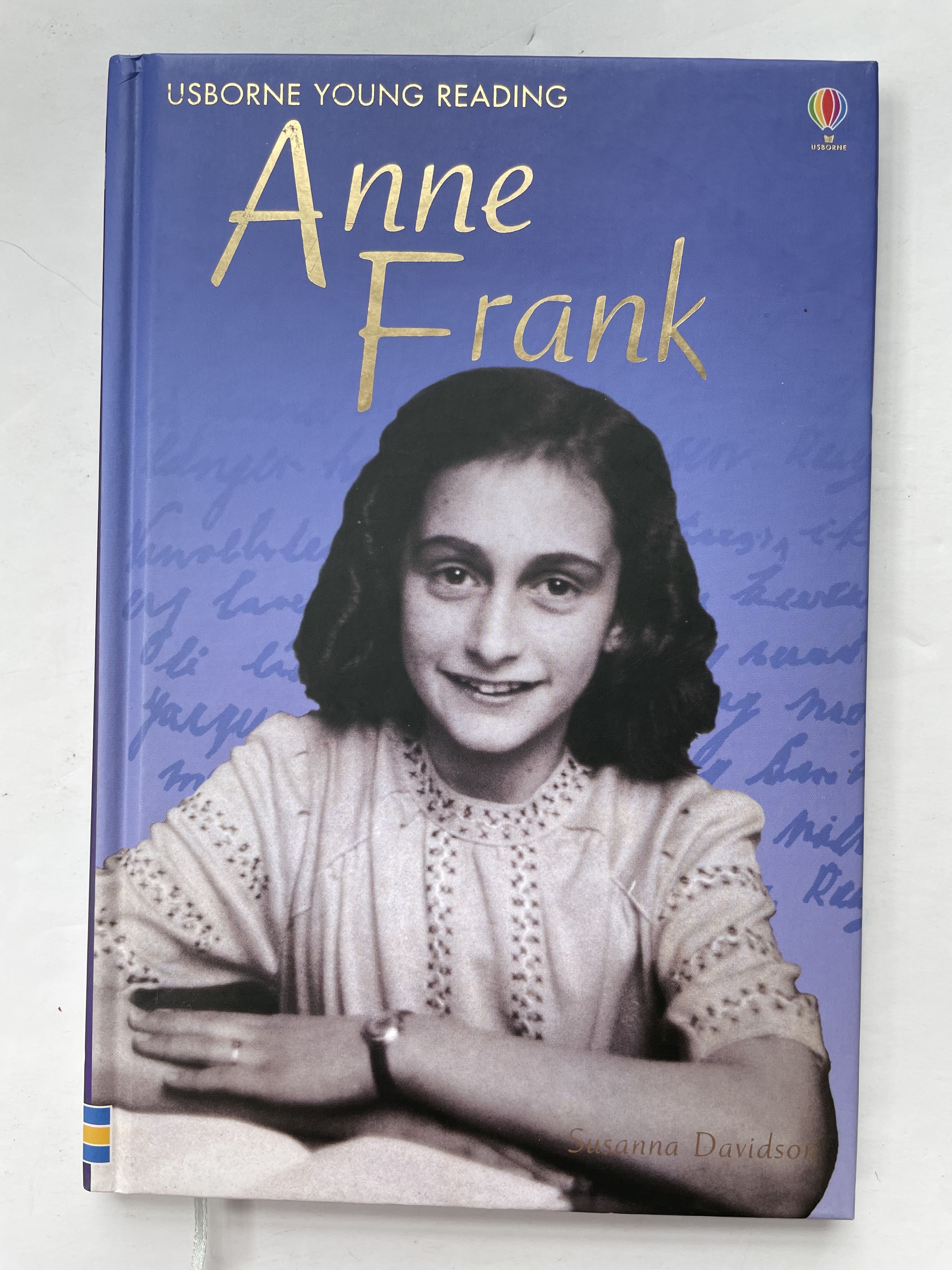 絵本 新品 6冊→86冊 セットD→AB DEFGH Anne Frank (Usborne Young Reading) by Susanna Davidson