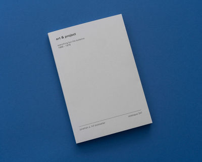 Catalogue 247: art & project: everything but the bulletins, 1968-1978