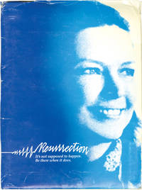 cover of Resurrection (Original press kit for the 1980 film)