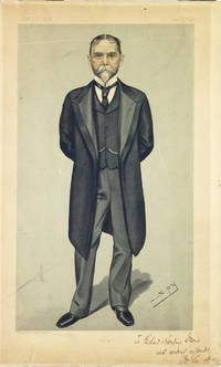 image of [Signed portrait, holograph inscription to Richard Harding Davis, being an the Vanity Fair portrait by Spy titled
