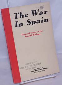 image of The war in Spain; pastoral letter of the Spanish Bishops