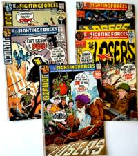 DC COMICS BRONZE AGE FIGHTING FORCES LOSERS No.133-137 (5 issues)