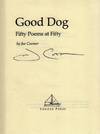 View Image 2 of 2 for Good Dog: Fifty Poems at Fifty Signed, limited edition Inventory #19100