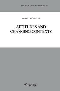 Attitudes and Changing Contexts