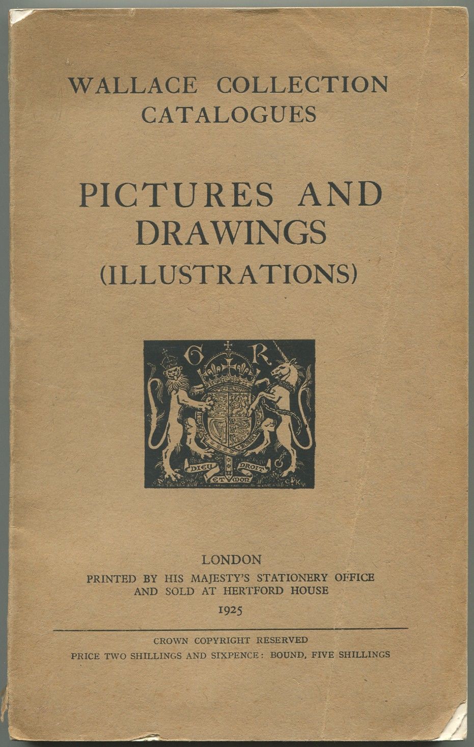 Wallace Collection Catalogues: Pictures and Drawin