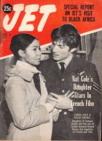 Jet Magazine September March 12, 1970 Carol Cole and Assaf Dayan Cover