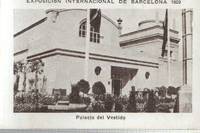 cover of Cromo numero 07: Exposicion Internacional de Barcelona 1929: Palacio del vestido