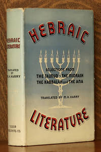 image of HEBRAIC LITERATURE, TRANSLATIONS FROM THE TALMUD...