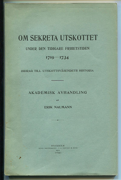 Om sekreta utskottet under den tidigare…
