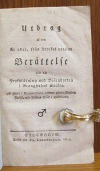 Utdrag af den år 1811, från trycket utgifne…