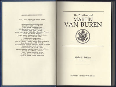 The Presidency of Martin Van Buren