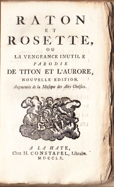 Raton et Rosette, ou la vengeance inutile.…