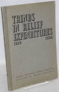 Trends in relief expenditures, 1910-1935