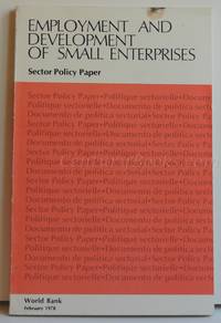 Employment and Development of Small Enterprises: Sector Policy Paper