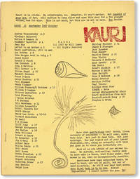 Kauri 22 (September/October 1967) by INMAN, Will (editor) - 1967