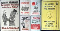 Collection of 6 Pro-Union Promotional Posters By Northland Poster Collective by (Union Posters) - 1989