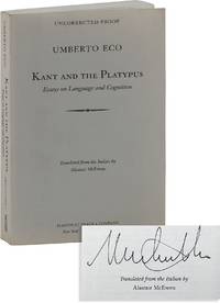 Kant and the Platypus: Essays on Language and Cognition [Uncorrected Proof Copy, Signed]