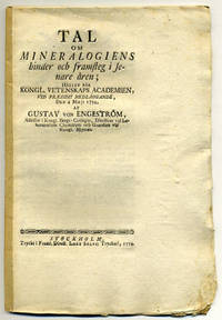 Tal om mineralogiens hinder och framsteg i senare…