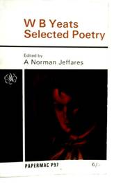 W. B. Yeats Selected Poetry de A. N. Jeffares - 1968