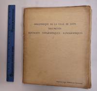 Documents Paleographiques, Typographiques, Iconographiques