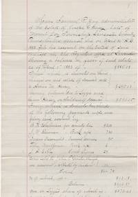 1885 HANDWRITTEN RELEASE TO LIZZIE HEISEY OF THE LEGACY FROM HER LATE FATHER'S ESTATE, EXECUTED...