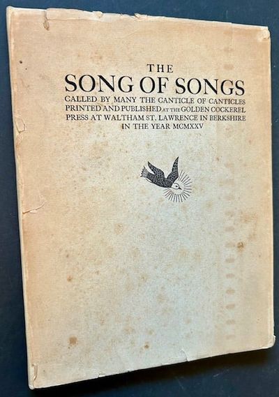 The Song of Songs: Called by Many the Canticle of Canticles
