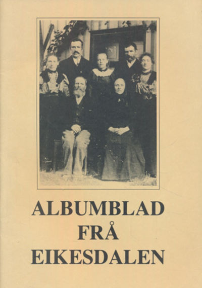 Albumblad frå Eikesdalen.