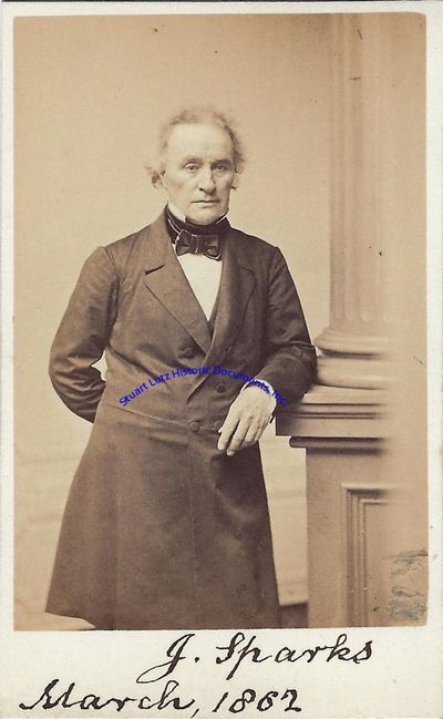Jared Sparks Signed Photograph