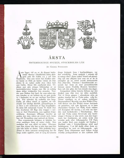 Årsta. Österhaninge socken, Stockholms län.