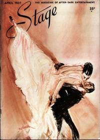 image of STAGE THE MAGAZINE AFTER-DARK ENTERTAINMENT APRIL 1937 Lynn Fontanne on Front Cover