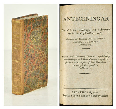 Anteckningar om det som tilldragit sig i Sverige…