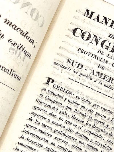 MANIFIESTO DEL CONGRESO A LOS PUEBLOS