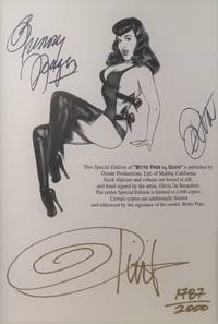 Bettie Page (SIGNED by Bunny Yeager, Dita von Teese, and Olivia)