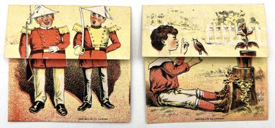 Two (2) Scarce Metamorphics Advertising Acorn Stoves and Ranges
