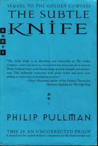 image of THE SUBTLE KNIFE: His Dark Materials, Book Two.