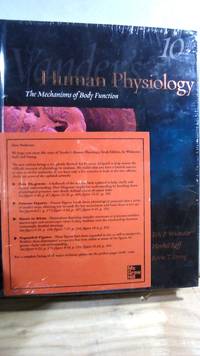 Vander&#039;s Human Physiology: The Mechanisms of Body Function 10th Edition by WIDMAIER, Eric P.; RAFF, Hershel; STRANG, Kevin T - 2006