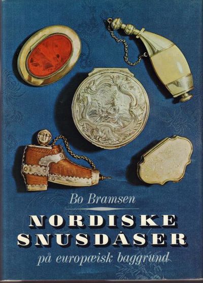 Nordiske snusdåser på europaeisk baggrund.