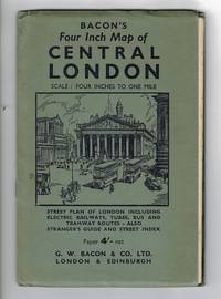 Bacon's four inch map of Central London