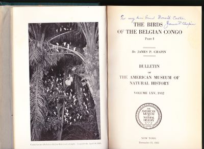 The birds of the Belgian Congo.