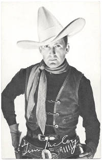 cover of Collection of 12 Cowboys and Other Film Star Vintage Postcards <br />