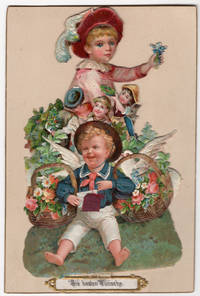 Charming German Pop-up Greeting Card offering Congratluations