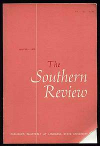 Baton Rouge: Louisiana State University, 1976. Softcover. Fine. Vol. XII, no. 1. Fine in good wrappe...