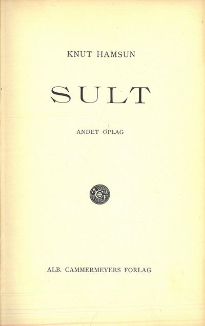 Sult. Andet oplag.