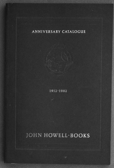 Anniversary catalogue, 1912-1982