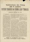 “Instructions for Using John W. Barnett’s Patent Process for Curing Leaf Tobacco.”