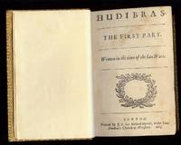 Hudibra, First, Second, Third and Subsequent Parts. First Edition, First Issue 1663