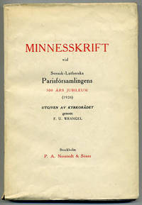 Minnesskrift vid svensk-lutherska…