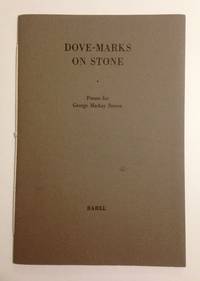 Dove-Marks on Stone by Kevin Perryman Editor (George Mackay Brown) - Signed First Edition - 1996 - from Boreas Books (SKU: 71)