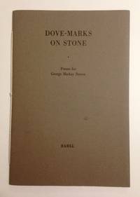 Dove-Marks on Stone by Kevin Perryman Editor (George Mackay Brown) - 1996