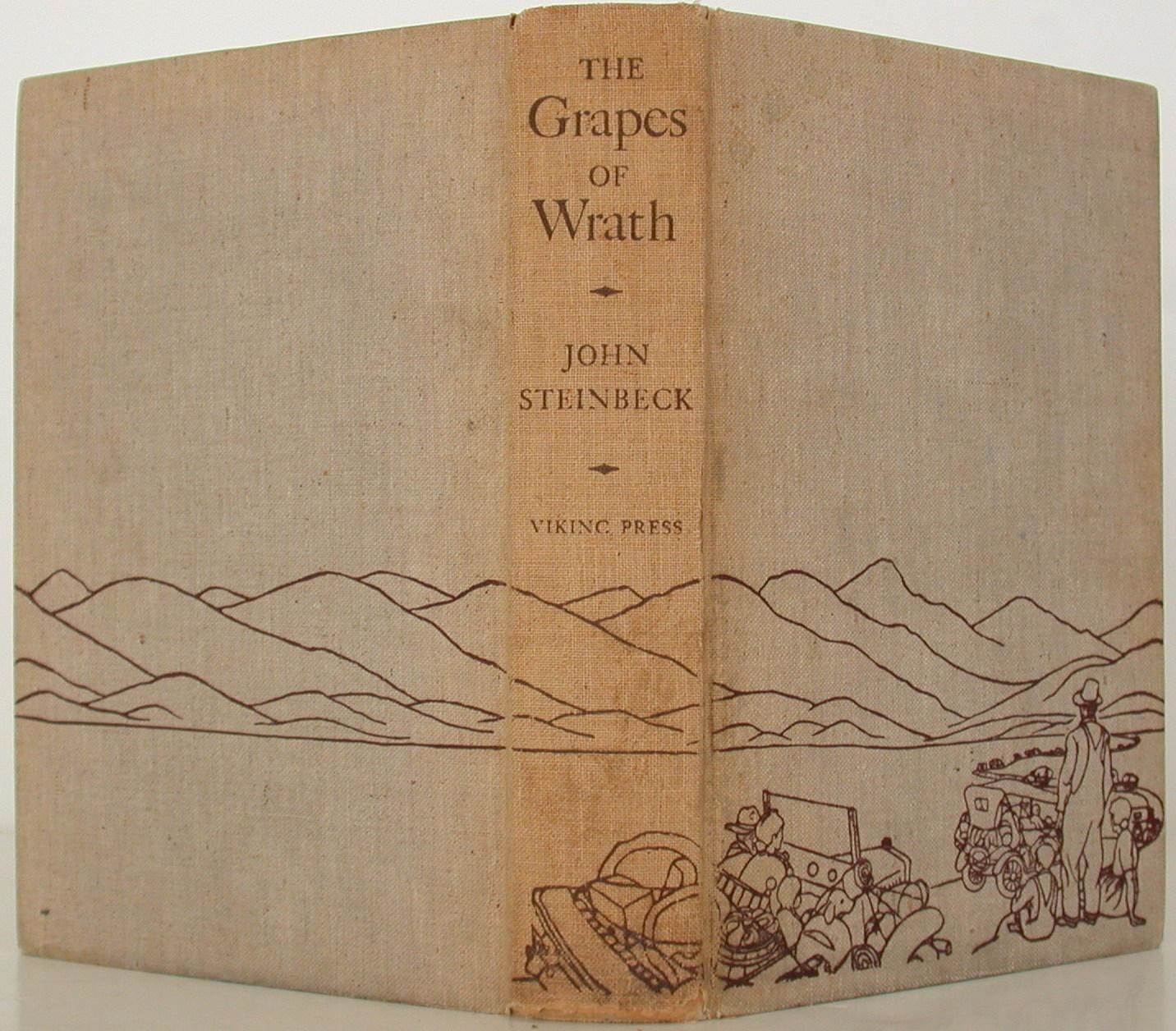 The Grapes of Wrath by John Steinbeck Hardcover 2nd Edition 1939